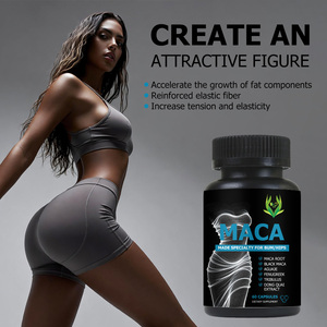 แคปซูลมาคาแบรนด์ส่วนตัว สำหรับสะโพกและก้น สารสกัดจากรากมาคาสีดำ 7500 มก. มาคาแกน ช่วยเพิ่มขนาดก้น ให้รูปร่างโค้งเว้า - Product Image 4
