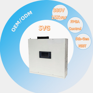 [<span class=keywords><strong>EMC</strong></span>/LVD] 15 kvar 4L Montage en rack SVG en acier galvanisé robuste IP54 pour extérieur, compensation intelligente pour environnements difficiles - Product Image 1