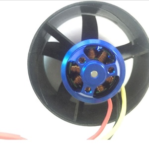 Ventilateur à pales cannelées (<span class=keywords><strong>EDF</strong></span>) 70 mm / 90 mm à 6 pales avec moteur brushless F2839 3000KV / F3553 1750KV 650W/ 1600W pour avion RC - Product Image 4
