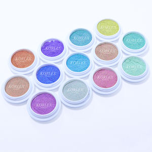 Pó de Pigmento Cromado Efeito Espelho Mágico Aurora Perolado Holográfico Cor Arco-Íris para Arte de Unhas e Esmalte em Tom Caramelo - Product Image 6