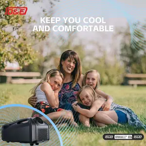 Mini climatiseur Portable haute Performance DC12v 24v 2550BTU refroidisseur d'air Mobile pour tente RV camion voiture Camping