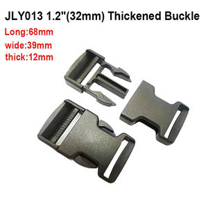 Hebilla de Plástico de Liberación Lateral Plana de 3/4 de Pulgada para Bolsas, Cinturones, Mochilas, Collares de Perro Tácticos, Correas, con Logotipo Personalizado - Product Image 3