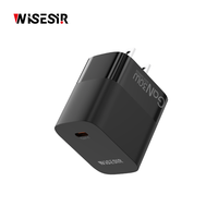 Chargeur mural WISESIR 30W GaN PD3.0 avec protection OTP, certifié CE, efficacité de 92% - Fabricant OEM/ODM