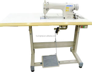 Máquina de Coser Industrial JUKIS DDL-8700 Nueva, de Una Sola Aguja, con Mesa, para Coser Camisetas - Product Image 1