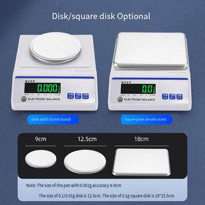 실험실 고정밀 전자 저울 100g 200g 600g 1000g 0.01g 모델 밀리그램 저울 1 만분의 1 분석 저울 - Product Image 4