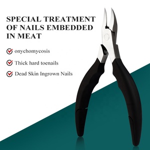 Cortaúñas de acero inoxidable 3 en 1, cortaúñas profesionales gruesas, cortaúñas encarnadas, herramienta de pedicura afilada - Product Image 3