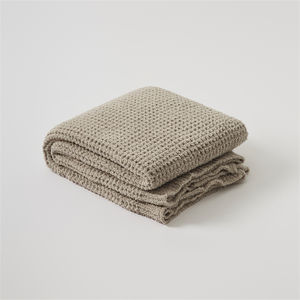 Sıcak satış 100% mikrofiber peluş bulanık waffle örgü atmak için ev dekorasyon kanepe NR - Product Image 1