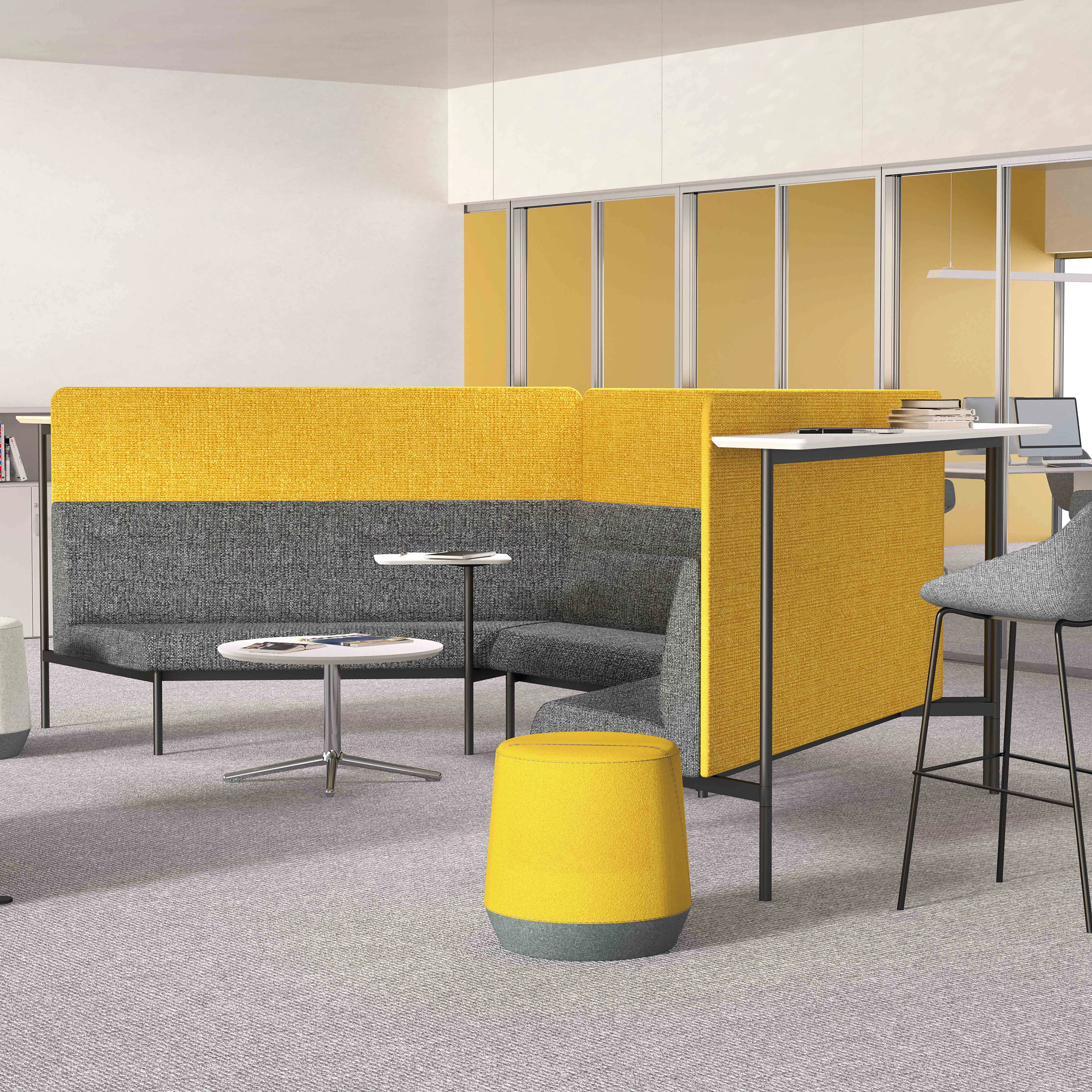Modernes Design modulare Büromöbel Besuchers tuhl Meeting-und Verhandlungs sofa garnitur