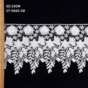 Tiras De Guipur: Acquisto Unico, Design Personalizzato, Pizzo Ricamato Idrosolubile con Strass e Nappe - Product Image 1