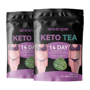 Greenpie OEM Trọng lượng giảm cân Trà lớn bụng đốt cháy chất béo làm sạch Detox phẳng bụng trà keto chế độ ăn uống giảm cân trà - Product Image 2