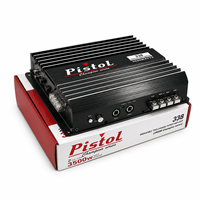 Amplificateur de voiture 2 canaux classe AB 480W, 60W x 2 RMS, 4 ohms, stéréo, amplificateur audio pontable
