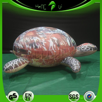 Promotion : Modèle gonflable géant de tortue de mer personnalisable pour publicité, événements et expositions sur le thème de l'océan