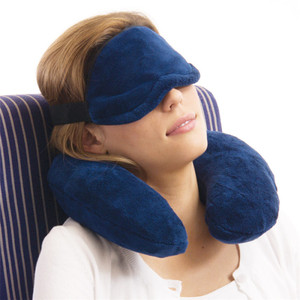 Memory Foam Comfort Custom-Made <strong>U</strong> Shape Travel Neck <strong>Pillow</strong> for Travel Massage Neck <strong>Pillow</strong> - Product Image 2