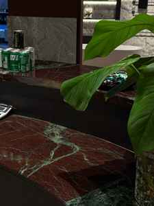 SW STONE Décor moderne Dalle <span class=keywords><strong>de</strong></span> quartzite <span class=keywords><strong>rouge</strong></span> naturel Marbre du <span class=keywords><strong>Moulin</strong></span> <span class=keywords><strong>Rouge</strong></span> poli pour la décoration intérieure - Product Image 5