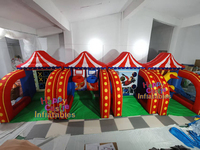 Location de fêtes en extérieur pour le team building Cabine gonflable de jeux de carnaval et de sport Jeux de tir pour événements