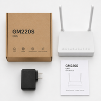 Terminal Jaringan Optik GM220S GPON EPON ONU 1GE 3FE WiFi Modem Fiber FTTH ONT
