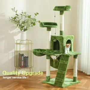 Luxury Wood Cat Climbing Tree For Large Cats