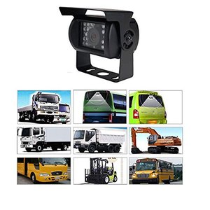 Sistema de Cámara de Reversa de Gran Angular de 170°, <span class=keywords><strong>1280P</strong></span> HD, 36V de Voltaje Amplio | Monitor AHD de <span class=keywords><strong>7</strong></span> Pulgadas | 18 LED IR | Kit de Aviación de 4 Pines para Camiones y Autobuses - Product Image 6
