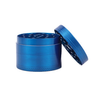 Listo para enviar Alta calidad 50mm Con 4 piezas Molinillos Popular Impresión UV completa Mezcla <span class=keywords><strong>Tabaco</strong></span> Fumar Zinc Molinillo - Product Image 4