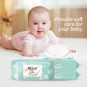 BB Kitty nhà vệ sinh khăn lau trẻ em khăn ướt toallitas de Agua nước dùng một lần bé khăn lau cho bé <span class=keywords><strong>OEM</strong></span> - Product Image 6