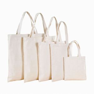 Wholesale Printable Packaging Small Large Cotton Shopping Beach Totebag <b>Canvas</b> <b>Tote</b> Bags With Custom Printed Logo - Product Image 2
