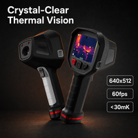 Caméra thermique LSJ F1200 avec modes Scène d'incendie, Recherche de personnel, et Modes Thermiques Blanc Chaud et Noir Chaud