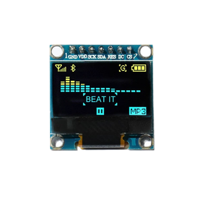 0.96 inch IIC nối tiếp trắng/xanh/Vàng-Xanh OLED hiển thị Module <span class=keywords><strong>128x64</strong></span> <span class=keywords><strong>I2C</strong></span> ssd1306 12864 Màn hình <span class=keywords><strong>LCD</strong></span> 0.96 OLED <span class=keywords><strong>LCD</strong></span> - Product Image 1