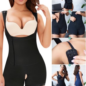 TOPMELON explosions plus size side zippers and breasted one-piece belly-lifting and <b>hip</b>-lifting body shaping clothes - Product Image 4