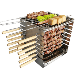Portable Outdoor Stainless steel <strong>Charcoal</strong> <strong>Mini</strong> BBQ <strong>Grill</strong> - Product Image 1