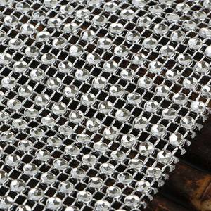 งานเย็บเสื้อผ้าคริสต์มาสแบบทำมือตาข่ายปักลวดพลาสติกชุบเงิน24แถวชุบทองไม่ใช่พลอยเทียม - Product Image 2