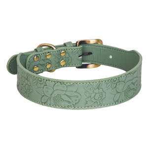 <span class=keywords><strong>Collar</strong></span> de Perro Ajustable de PU de Lujo Moderno con Relieve Suave para Perros Medianos y Grandes, Novedad de <span class=keywords><strong>2026</strong></span> - Product Image 6