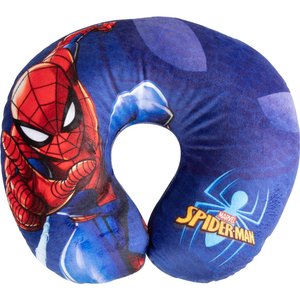 Cuscino da viaggio in tessuto Spider-Man, supereroi Spider-Man per bambini - Product Image 1