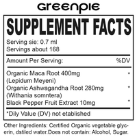 Greenpie Male Maca Men Supplément Extrait d'huître Liquide Men Oyster Maca Oral Liquid