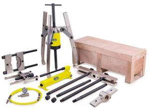 Kit de 20 outils de dépose de roulements remplaçables pour pinces hydrauliques série BHP avec certification CE - Product Image 3