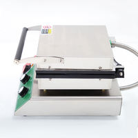 Machine à gaufres électriques automatiques en acier inoxydable, facile à utiliser, nouvelle machine à cornets de crème glacée pour la restauration