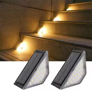 Lampe <span class=keywords><strong>solaire</strong></span> Hagood 24 LED, étanche, pour extérieur, jardin, escalier, <span class=keywords><strong>petite</strong></span> cour, éclairage décoratif <span class=keywords><strong>solaire</strong></span> pour aménagement paysager - Product Image 1
