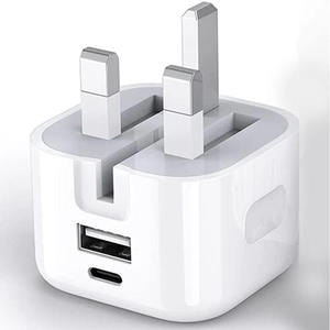 Adaptador de Corriente de 20W de Alta <span class=keywords><strong>Calidad</strong></span> del Fabricante, al <span class=keywords><strong>Mejor</strong></span> <span class=keywords><strong>Precio</strong></span>, Cargador Rápido PD para iPhone 14 13 12 11, Cargador de Pared USB-C de 20W para EE. UU., UE y Reino Unido - Product Image 3