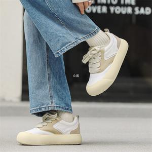 Chaussures tendance en toile, baskets blanches pour hommes augmentant la taille, pour couples, chaussures polyvalentes et décontractées, chaussures d'entraînement pour hommes - Product Image 2