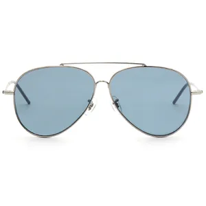 GS7006 China modisch Großhandel Unisex Metallrahmen Katzenauge Nylon Umkehrlinsen Sonnenbrille Umkehr-Sonnenbrille