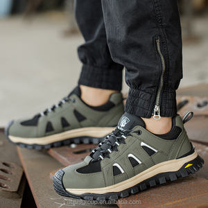 Zapatos de Seguridad para Hombre Personalizados, Impermeables y Antideslizantes, Calzado de Montaña Moderno para Exteriores, Zapatos de Trabajo con Suela de Goma de Alta Calidad - Product Image 6