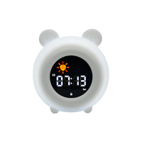 Machine à bruit blanc avec affichage LED, réveil, entraîneur de sommeil pour bébé, capteur tactile, horloge en silicone, bien-être, soins de santé intelligents 6