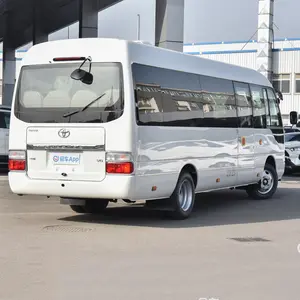 Minibus usado para Toyota coster hyundai, autobús de pasajeros de África, autobús usado, 20 asientos