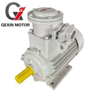 Motor Asíncrono Trifásico Antiexplosión Serie YBE4, 0.75KW, 50hz/60Hz, 18 Meses de Garantía, Motor de CA de 2 Polos - Product Image 1