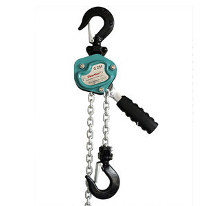 Alat Angkat Manual Berkualitas Tinggi 1000kg 2Ton 3Ton Bahan Baja dengan Rantai Pengikat Jumlah Besar Harga Bagus - Product Image 4