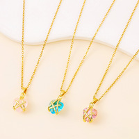 Vente flash - Bijoux hypoallergéniques en acier inoxydable avec pierre de naissance - Collier personnalisé avec pendentif en forme de cœur en or et en argent pour femmes
