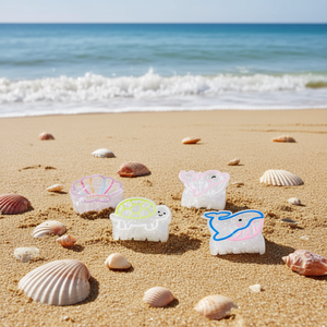 Clip per capelli serie Ocean da 5,5 cm per bambine e ragazze - Product Image 2