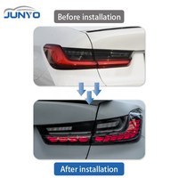 Feux arrière LED Junyo à prix d'usine pour la nouvelle BMW Série 3 G20 G28, feux de jour LED à effet écailles de dragon pour modification