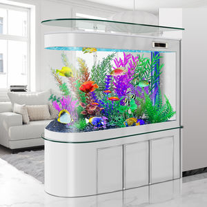 Acuario de Lujo con Partición de Acrílico y Filtros Laterales para Sala de Estar y <span class=keywords><strong>Entrada</strong></span> - Product Image 3