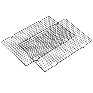 Grille de barbecue en fer BQ-1188 avec panier et support, revêtement antiadhésif résistant à la chaleur, pour la cuisson en plein air et le camping - Product Image 2