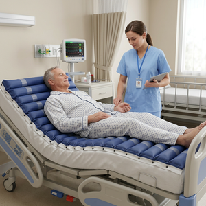 Colchón de masaje inflable por aire YH MEDICAL YH-3&1 con control automático de alternancia y temporizador para alivio de presión y prevención de úlceras por presión - Product Image 1